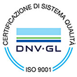 Marchio DNV GL Certificazione ISO 9001